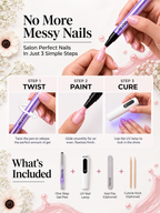 REVRO™ 3-in-1 Gel Nail Pen & Portable UV Curing Kit