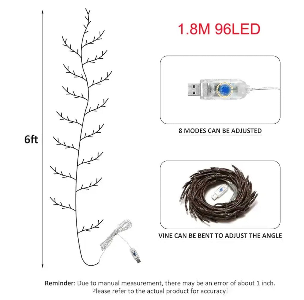 LED Willow Vine Light