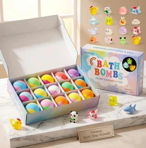 Bath Bombs for Kids with Surprise Inside